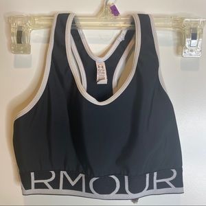 Black Under Armour Sports Bra